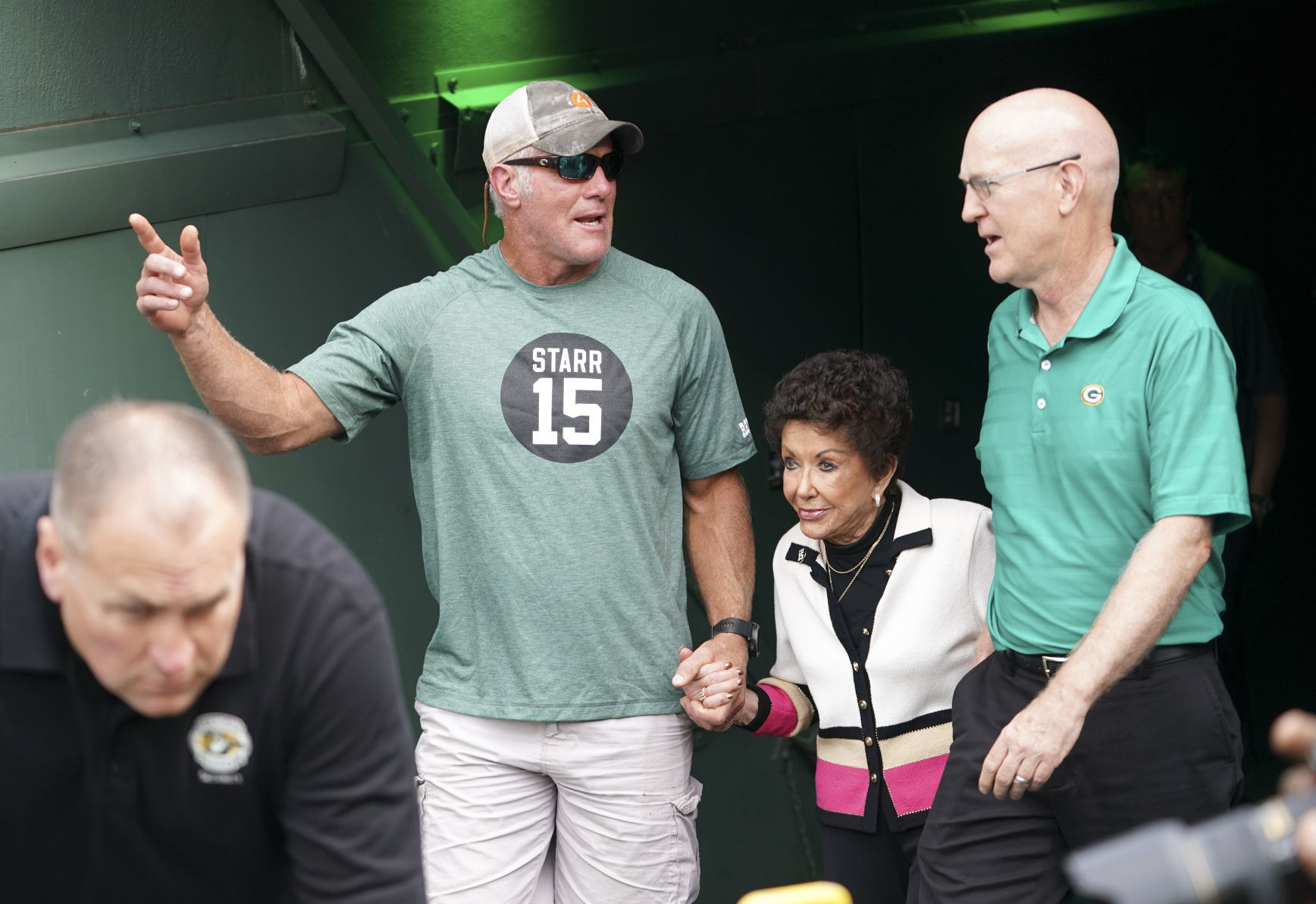 Brett Favre, Cherry Starr - Packers vs. Vikings